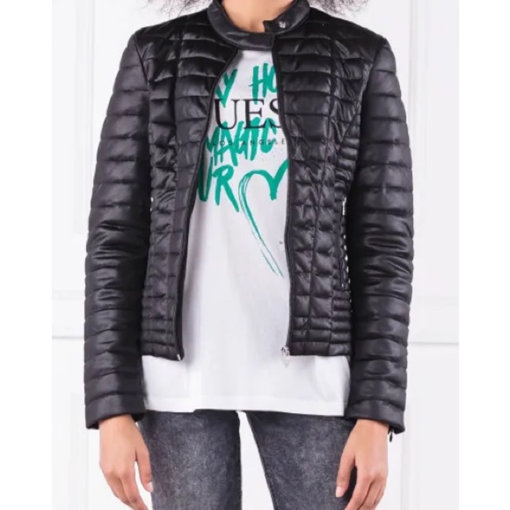 Guess Black Puffer Jacket for Women